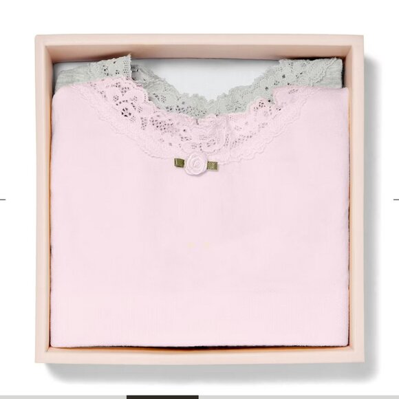 SKIMS Cotton Sleeveless Girls Scoop Bra1ette 2 Pack - Picture 7 of 7